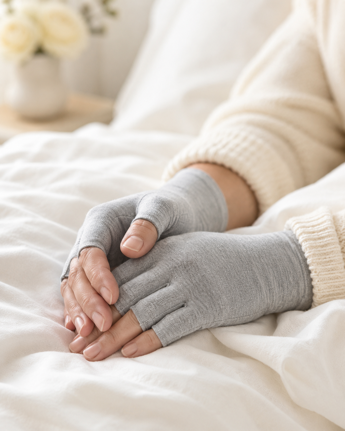 Bamboe compressiehandschoenen