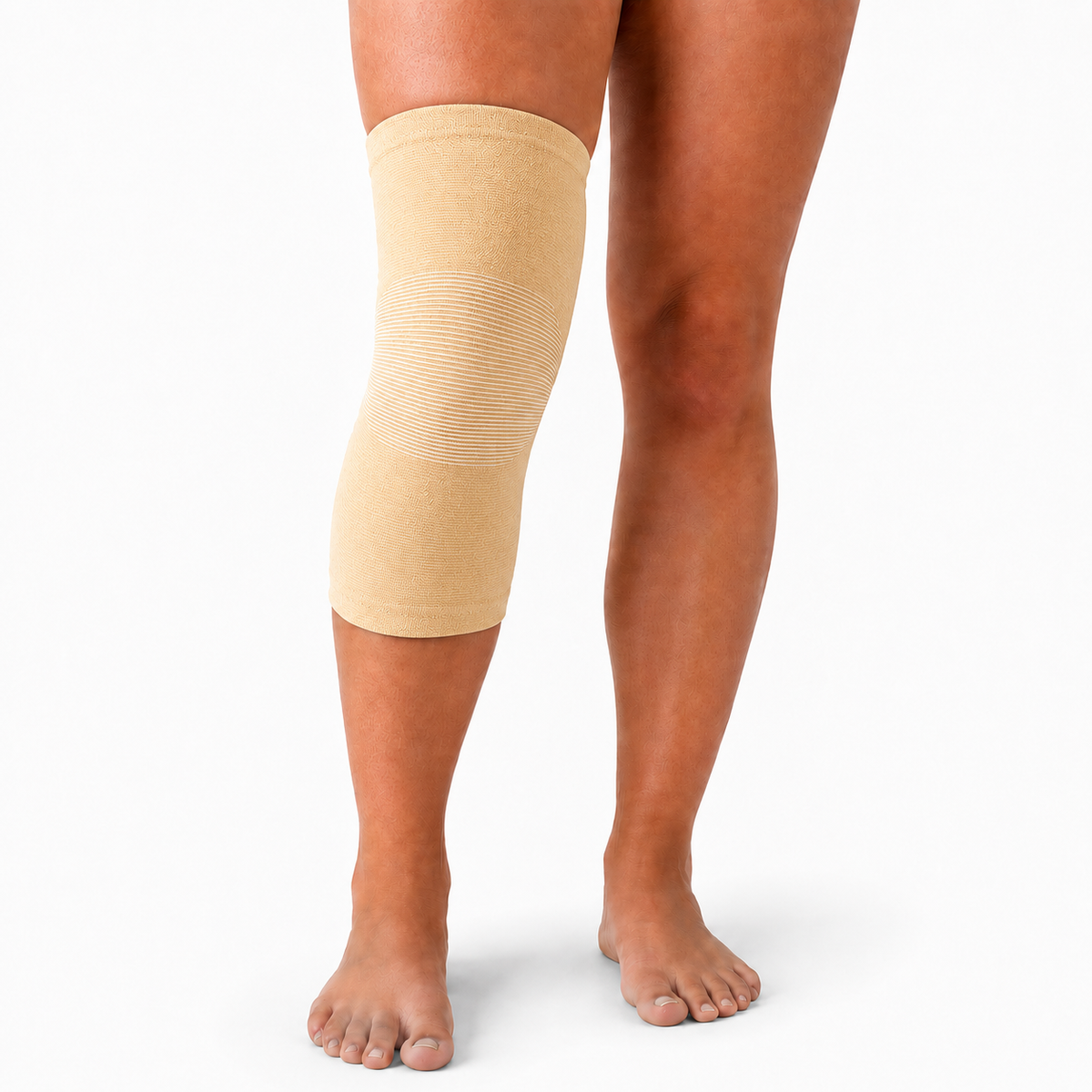 Bamboe compressie kniebrace