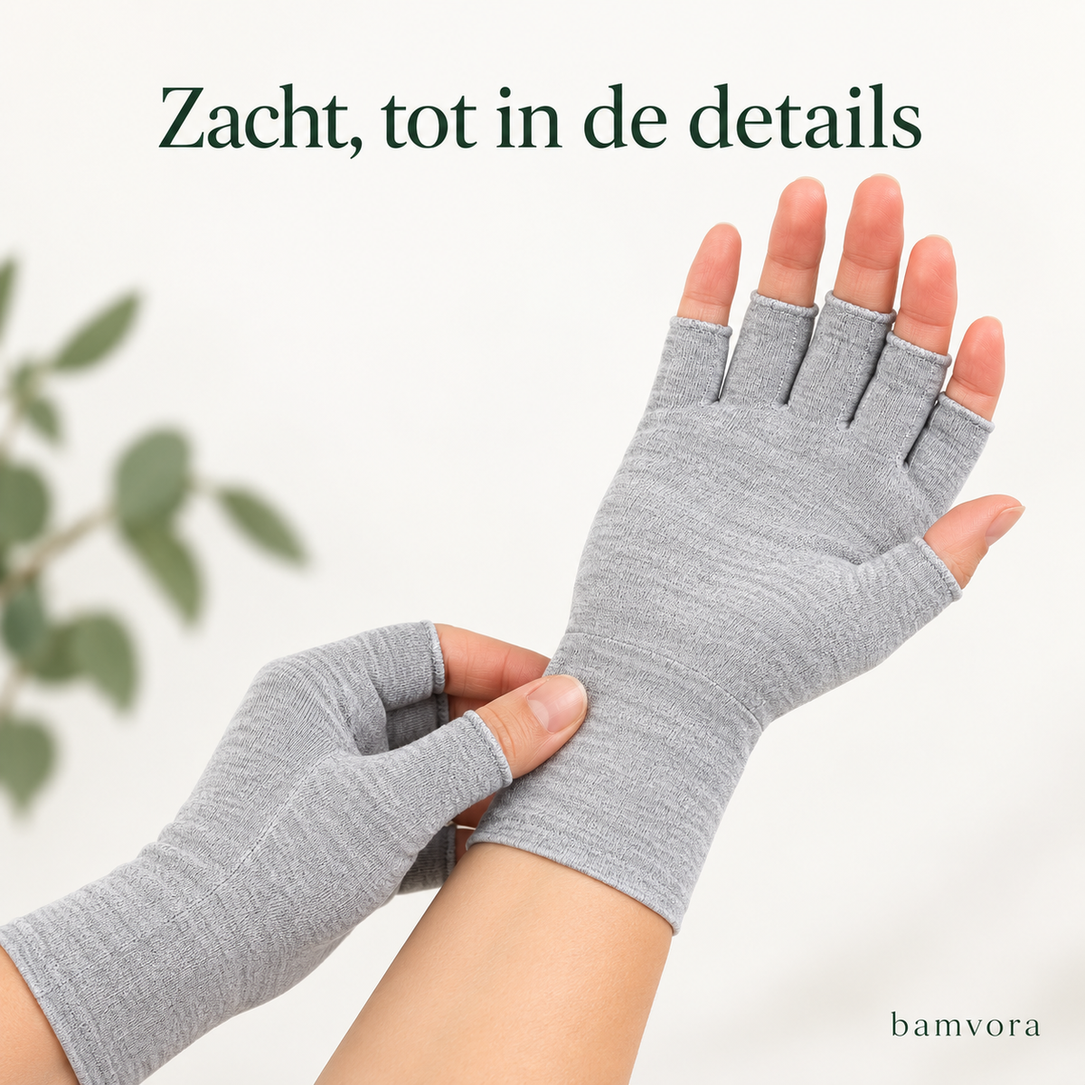 Bamboe compressiehandschoenen