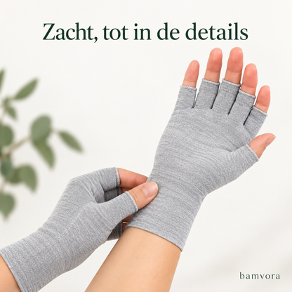 Bamboe compressiehandschoenen
