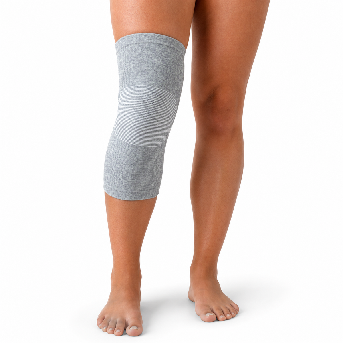 Bamboe compressie kniebrace